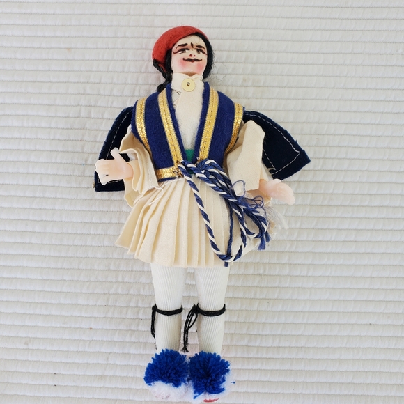 8 Czech Folklore Boy Girl Dolls 1950s 4"-12" Folk Czechoslovakian Ethnic Dress - Picture 13 of 16